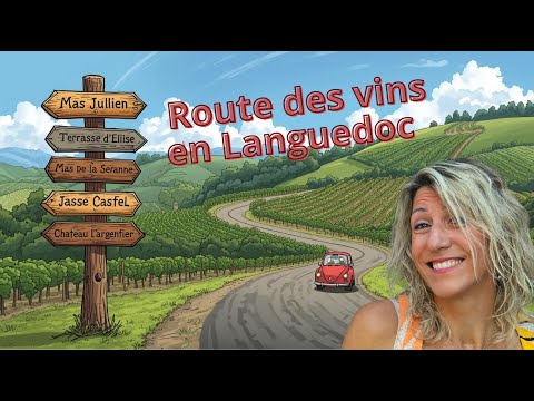 Sur la route des vins du Languedoc 🍷 Mas Jullien, Terrasse d’Élise, Mas de Seranne, Jasse Castel...